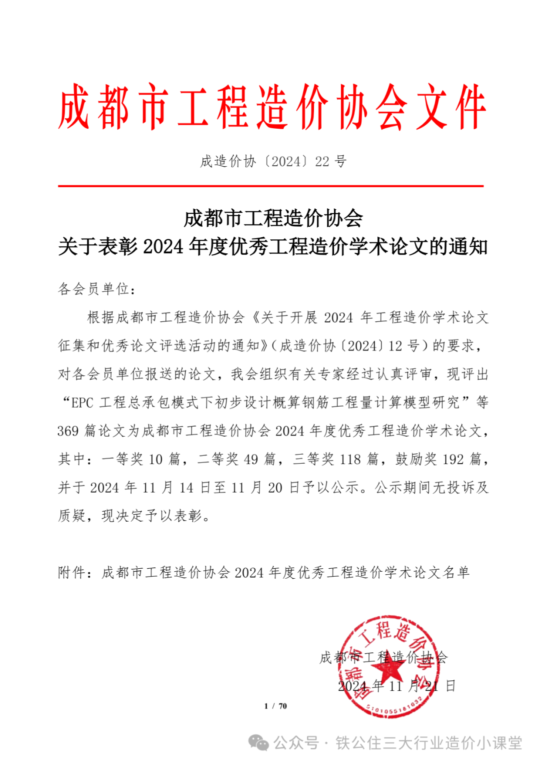 从获奖学术论文选题，洞察当前工程造价行业热点--成都市工程造价协会2024年度优秀工程造价学术论文评选结果简要学习分享